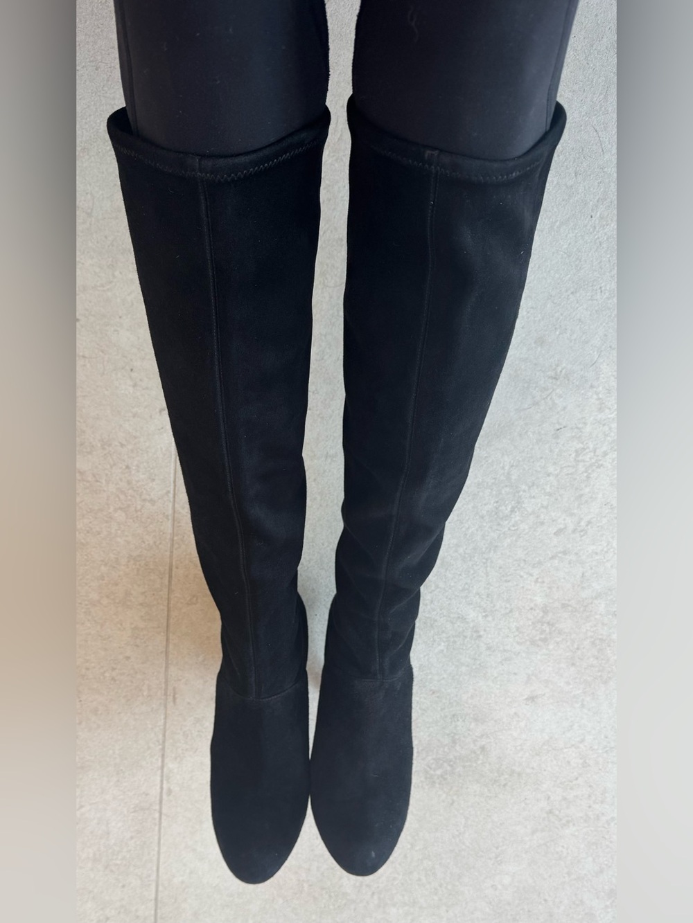 Black Over-the-Knee Women's Boots